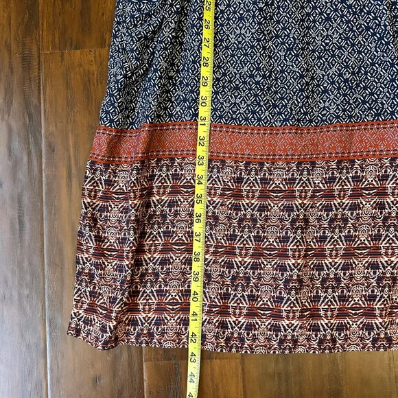 PATAGONIA Lost Wildflower Dress in Sunburst Crux Navy w Pockets Adjustable - Picture 11 of 11